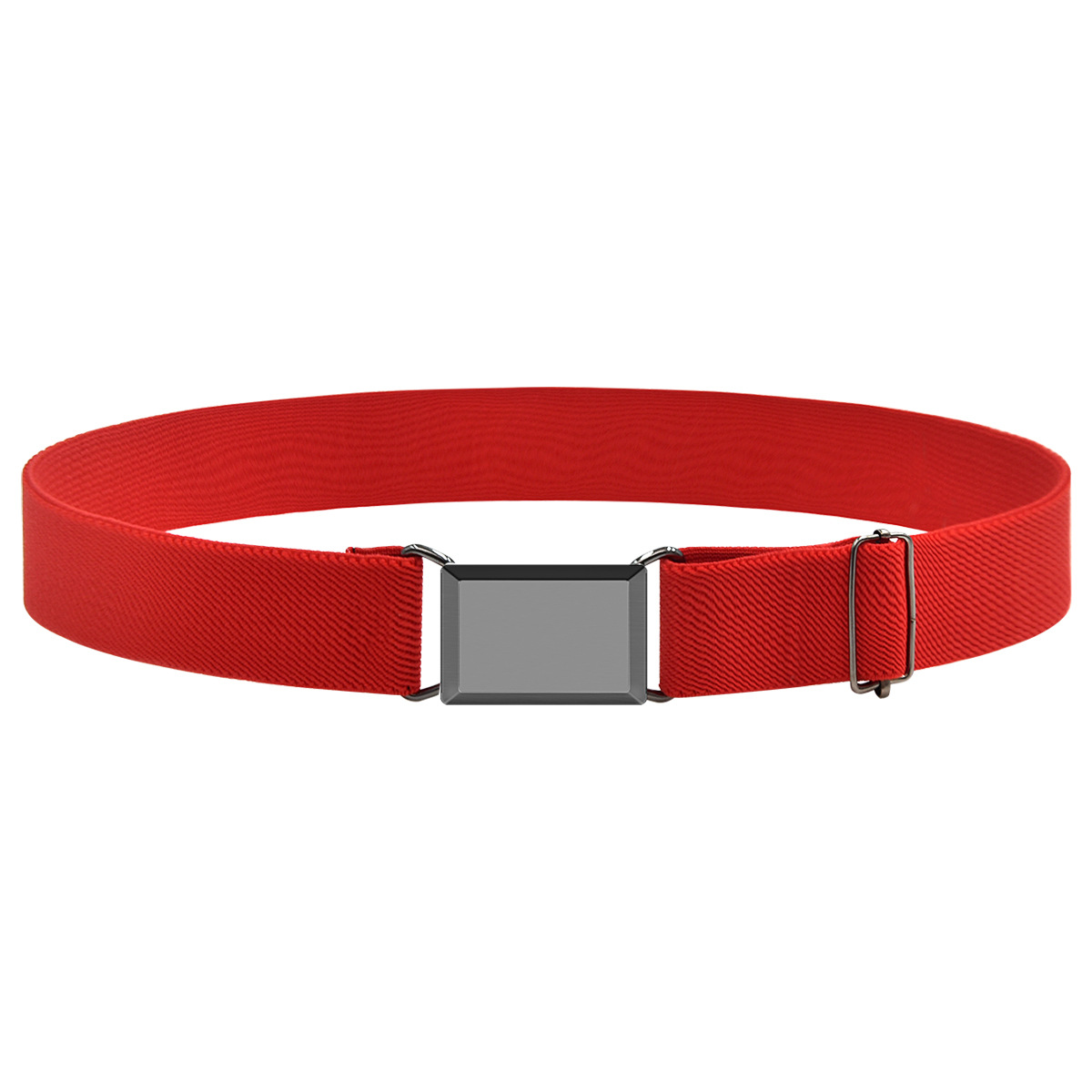 Cinturón perezoso transfronterizo en stock Cinturón de jeans con hebilla de longitud ajustable elástica para niños