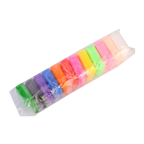 Super Lightweight Clay Bag Assorted Colors Play Dough Modeling Clay Space Clay Handmade DIY Children's Toy Clay Manufacturer Wholesale