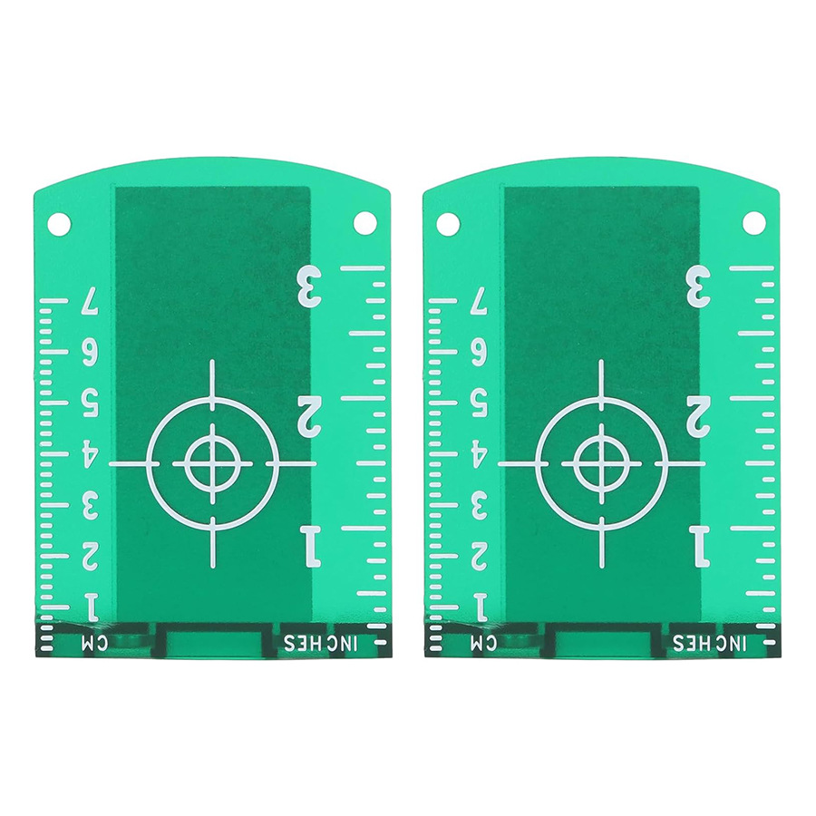 Objetivo de nivel láser magnético infrarrojo etiqueta de la pared pegatina instrumento de tierra objetivo reflector objetivo de nivel láser