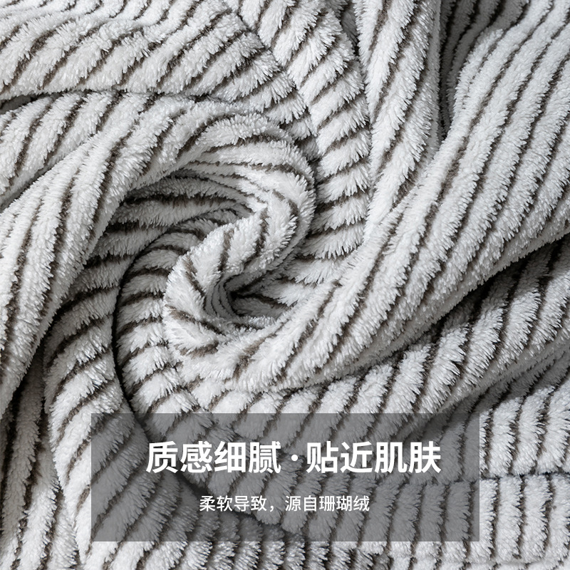 2F毛巾浴巾2022新款浴巾家用女三件套吸水速干不掉毛全棉情侶款一