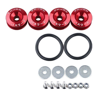 Car Modification Front and Rear Other Automotive Exterior Supplies - red
