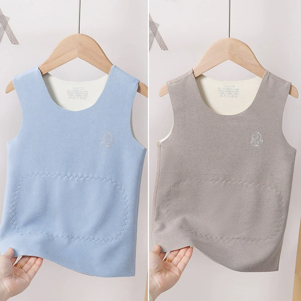 Group-Patch vest) blue+gray