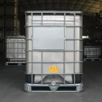 Большая емкость 1200L из нержавеющей стали барабан для химического хранения резервуар логистический оборотный корпус металлический контейнер коррозионностойкая стойкость к кислотам и щелочам