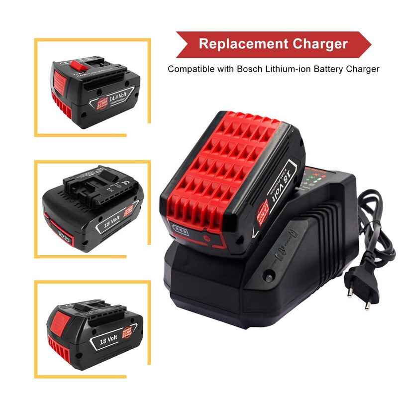 博世充電器ボッシュ14.4v、18V電動工具リチウム3a快充電器メーカー直販|undefined