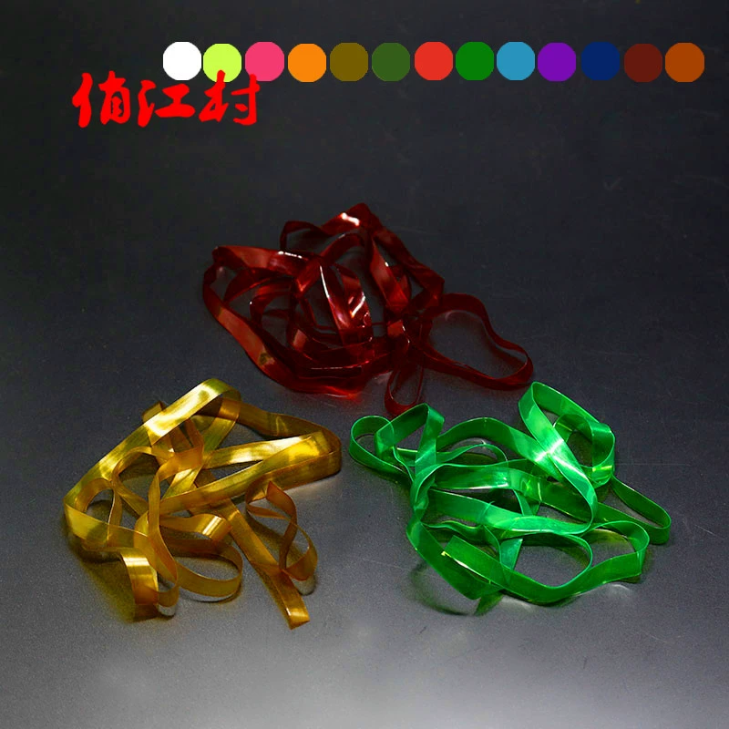 Эластичная кожа для нахлыстовой ловли, прозрачная кожа для крючков, материал для завязывания спинки нимфы и скуда.