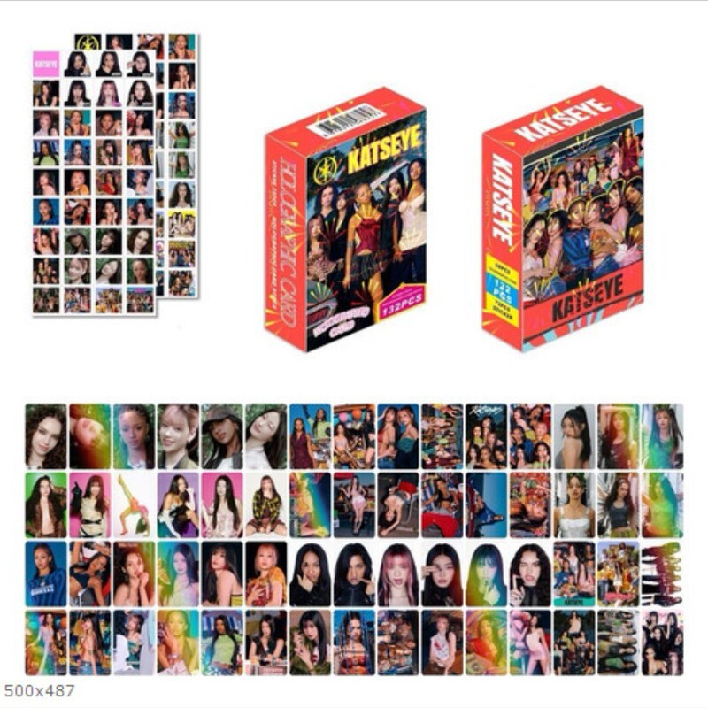 Hot-Selling 96-Piece Multinational Girl Group Katseye Returns to Beautiful Chaos Album Photo Lomo Small