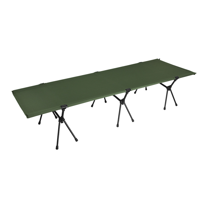Cama plegable al aire libre camping cama de campamento tienda césped ligero portátil de doble uso cama Oficina almuerzo cama individual