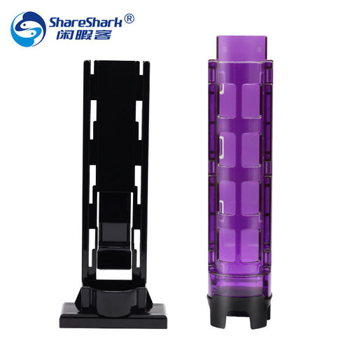 Fishing bucket bracket raft fishing bucket accessories tube Luya fishing box rod tube external hanging rod rack vertical pole inserted into the ground vertical rod tube