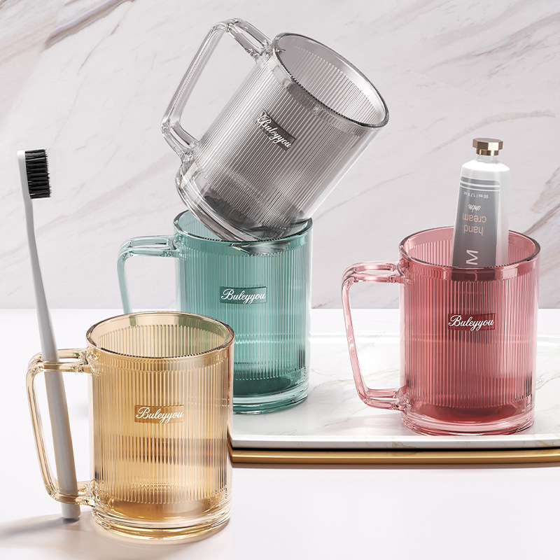 Toothbrushing and Mouthwash Cup, Anti-Fall Cup, Children's Couple's Household Wash Cup, Portable Student Dormitory Essential, Light Luxury