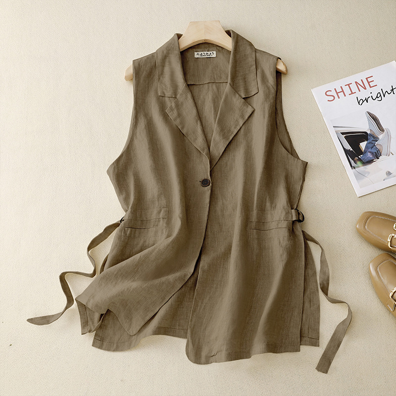 Summer long vest