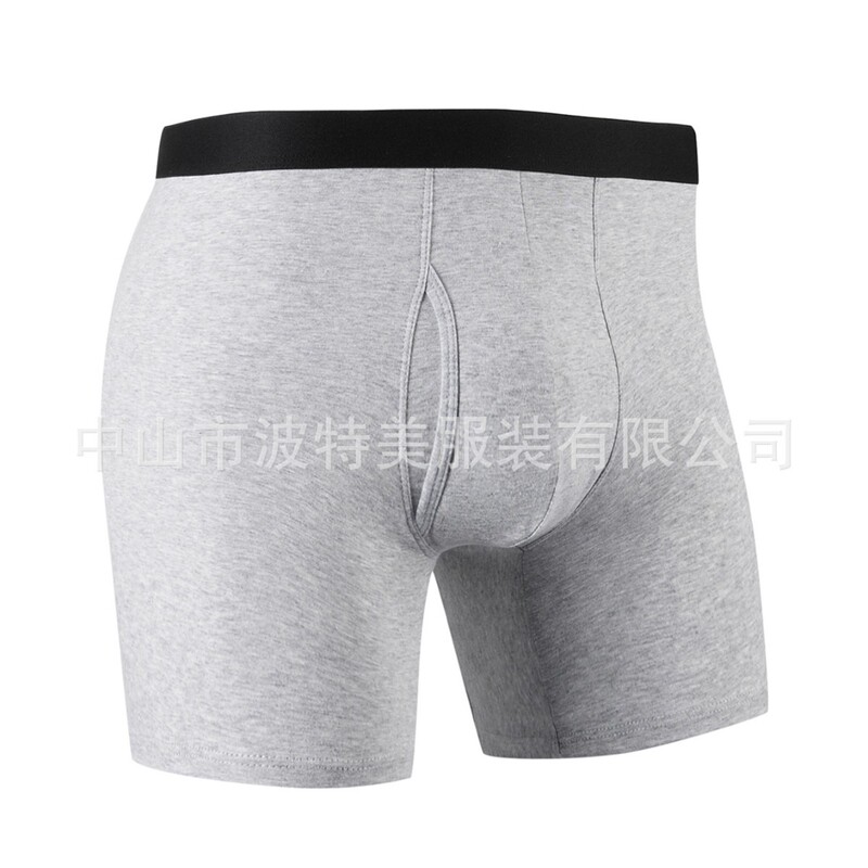 Amazon Open-Crotch Long Men's Boxer Briefs, Multi-Color, Cross-Border Foreign Trade, Direct Sales from Tk Manufacturer