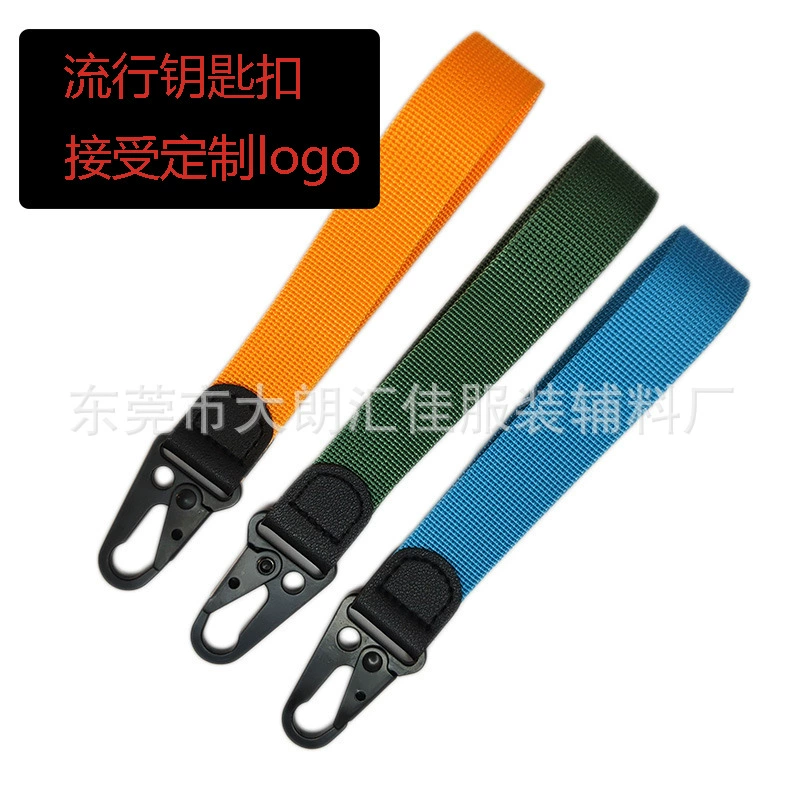 Keychain with key, mobile phone, nylon strap, camera for keys, fall protection, business version