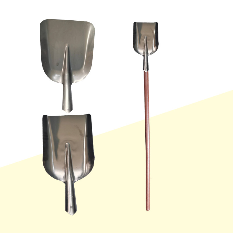 304 pala de acero inoxidable resistente al ácido y a prueba de magnetismo 201 pala engrosada de acero inoxidable varias especificaciones de fábrica al por mayor