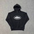 Sweatshirt black print white