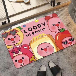 LOOPY露比浴室地垫硅藻泥卫生间门口吸水脚垫玄关入户门垫代发-阿里巴巴