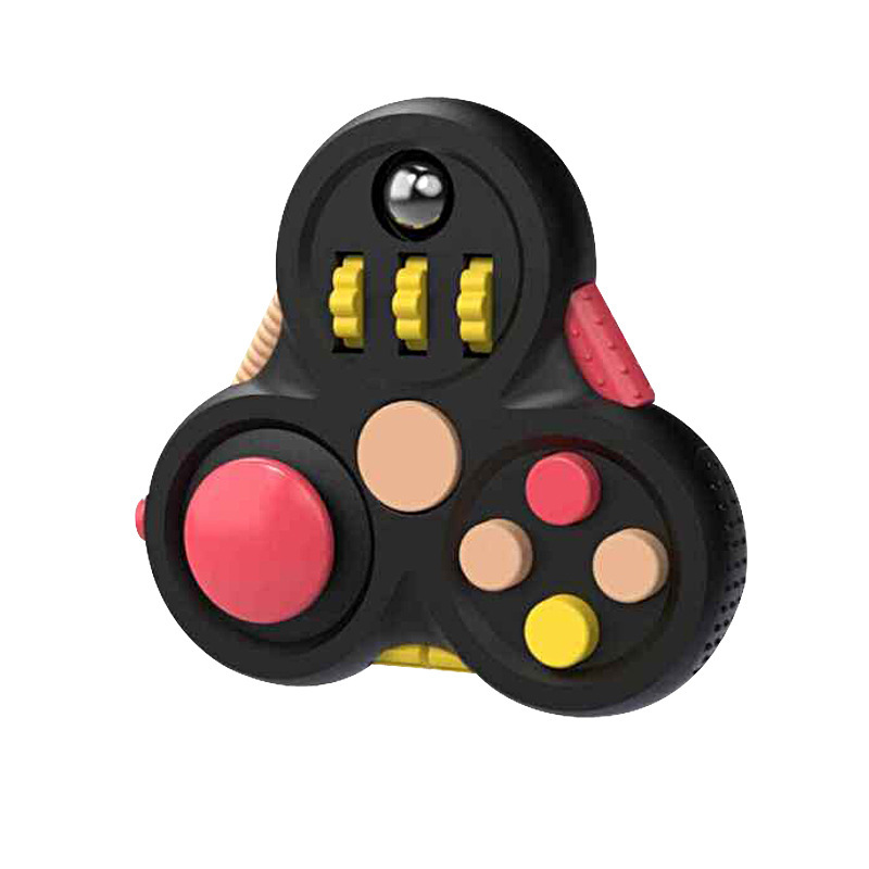 Fidget Pad减压手柄 陀螺魔方游戏手柄指尖游戏创意解压玩具|undefined