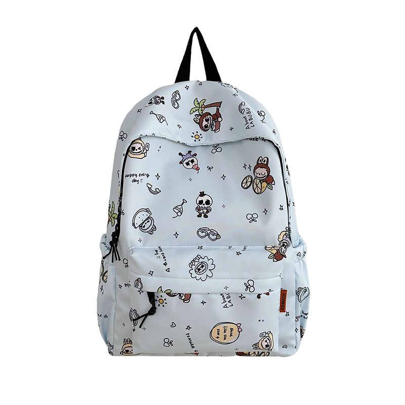 Ins chica japonesa linda mochila escolar de dibujos animados niña estudiante de secundaria estudiante universitario mochila de gran capacidad al por mayor