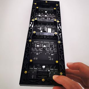 Indoor P3LED full color display module LED Unit board size 288mm * 96mmled display module