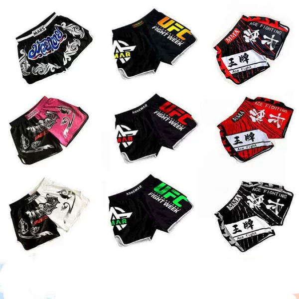 Muay Thai Ufc Fighting Boxing Running Shorts Fitness Sanda Sports Mma Training Fighting Shorts Children's