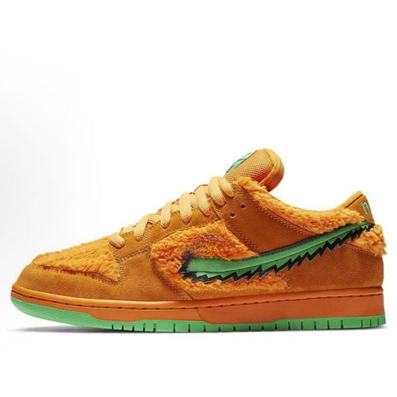 Pure original DUNK zapatos de skate de altura baja, parte superior de cuero suave multifuncional, amortiguación ligera, zapatos de baloncesto retro de moda