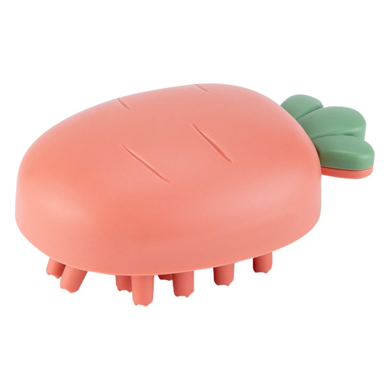 Baño artefacto mascota masaje peine cepillo seguridad bebé champú cepillo adulto baño hogar niños cepillo de baño de silicona