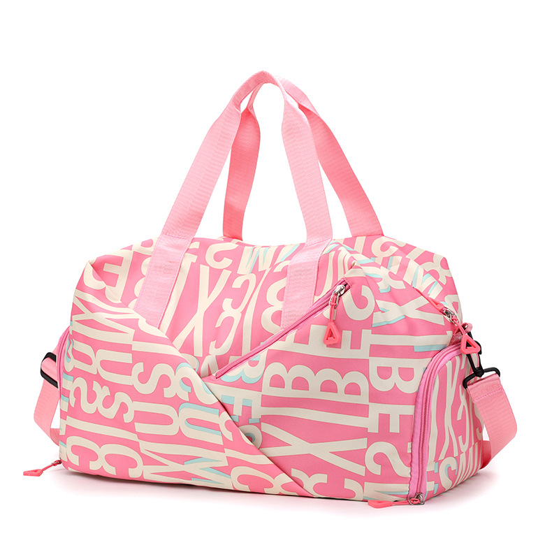 Capacious travel bag for gym