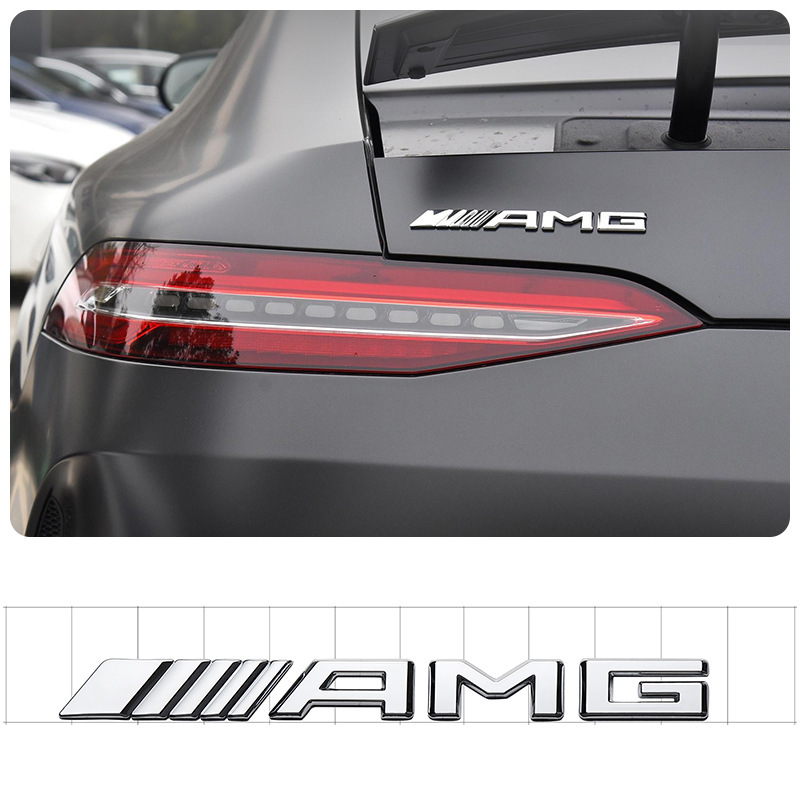 Suitable for Mercedes-Benz S-Class S65L Tail Label S320L S350L Modified S400L S580L Number Letter Labeling