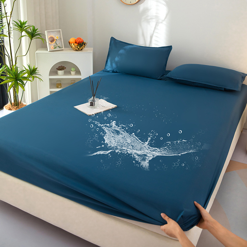 Mattress Stitching Household New Style Bed Cover Thickened TPU Waterproof and Urine-proof Bed Sheet Maternal and Infant Grade Bed Cover Dustproof Bed Cover
