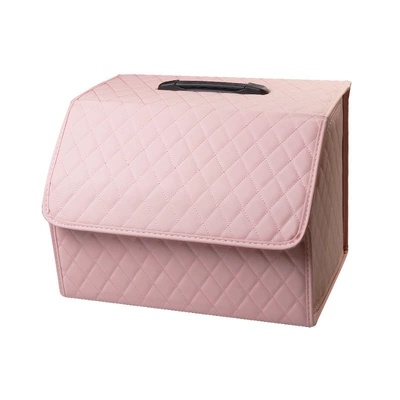 storage box cute multifunctional glove Other Automotive Interior Supplies - large-solid-pink-storage-box