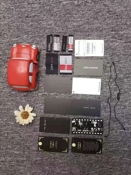 Spot tide brand ZARA set clothing tag waterses packaging bag…