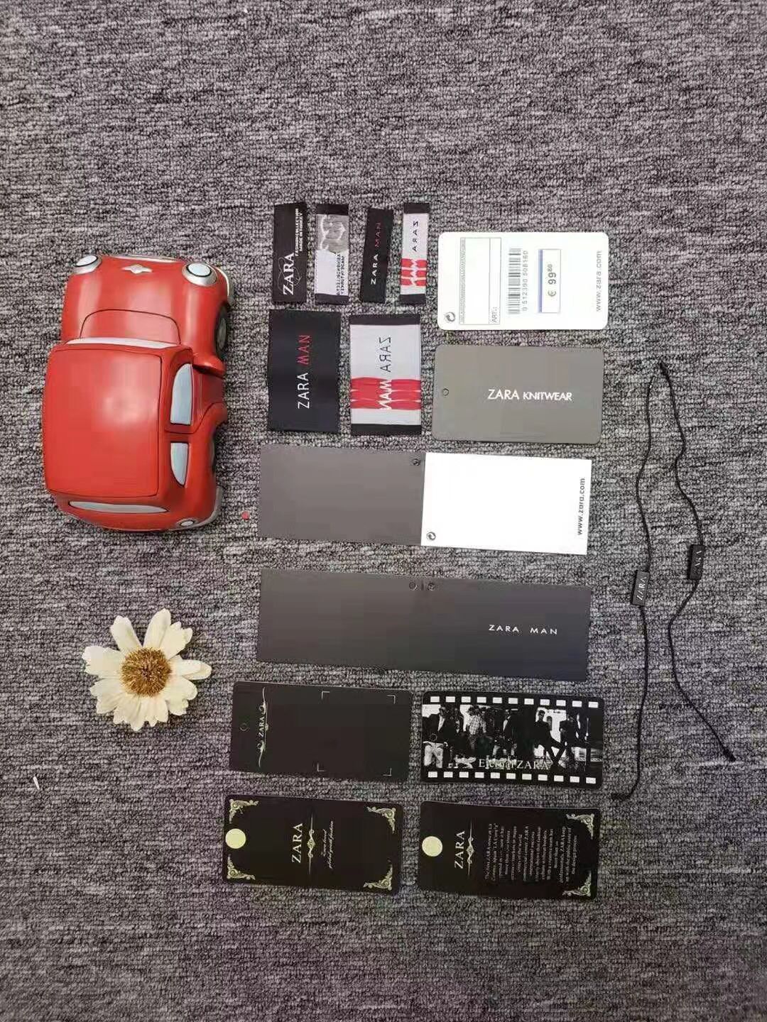 Spot tide brand ZARA set clothing tag waterses packaging bag…