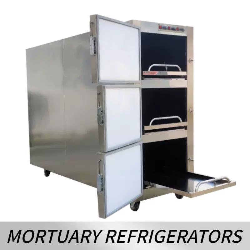 MORGUE FREEZER 3人尸体冷冻柜 组合式遗体冷藏箱 太平间停尸柜