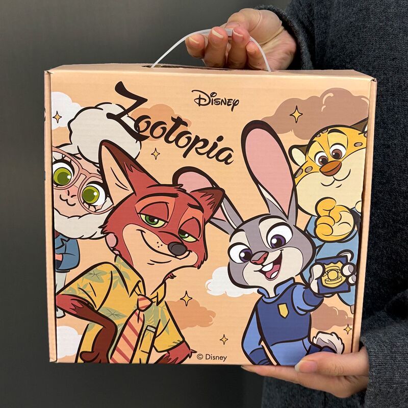 Zootopia-Themed Judy and Nick Ceramic Rice Bowls for Home Use, 2025 New Model, High-Value Tableware, Gift for Best Friends