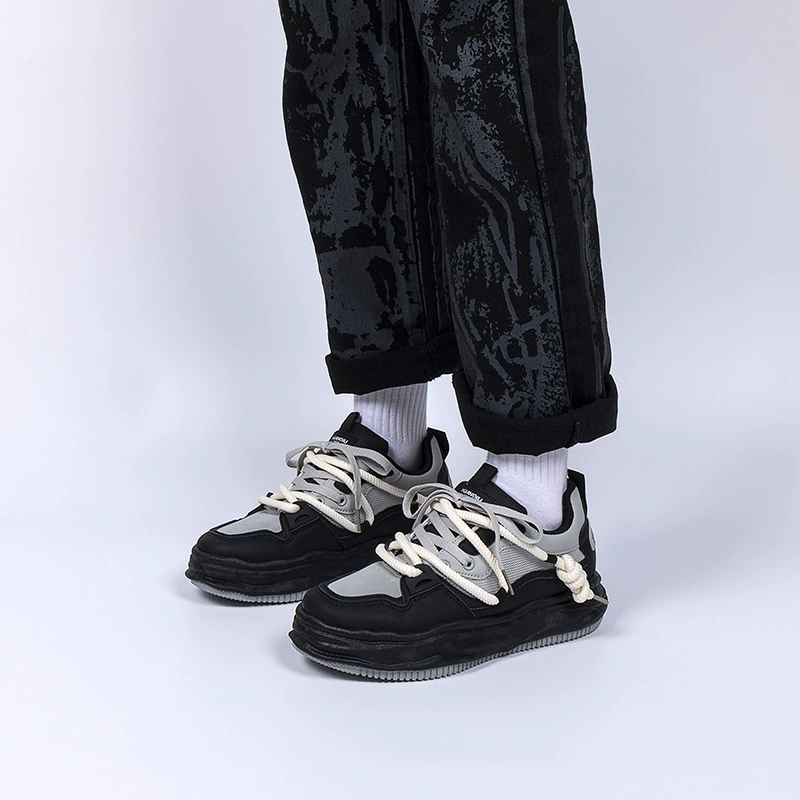 Универсальная летняя повседневная обувь Trend sneakers на платформе, спортивная обувь высокой модели