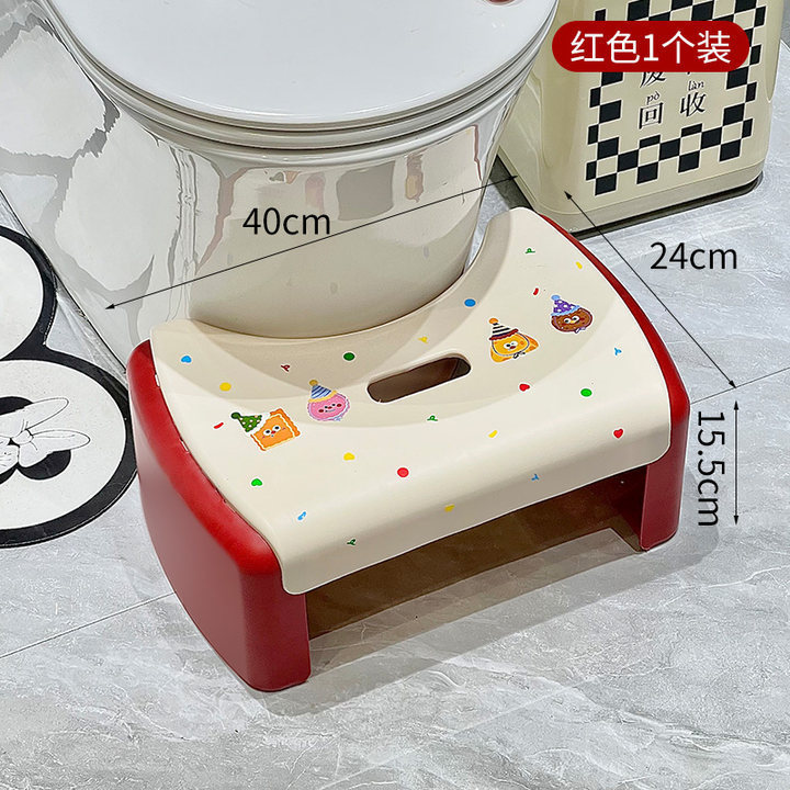 大脚马桶凳脚凳可爱加厚厕所坐便神器卫生间防滑儿童塑料脚踏凳子|undefined