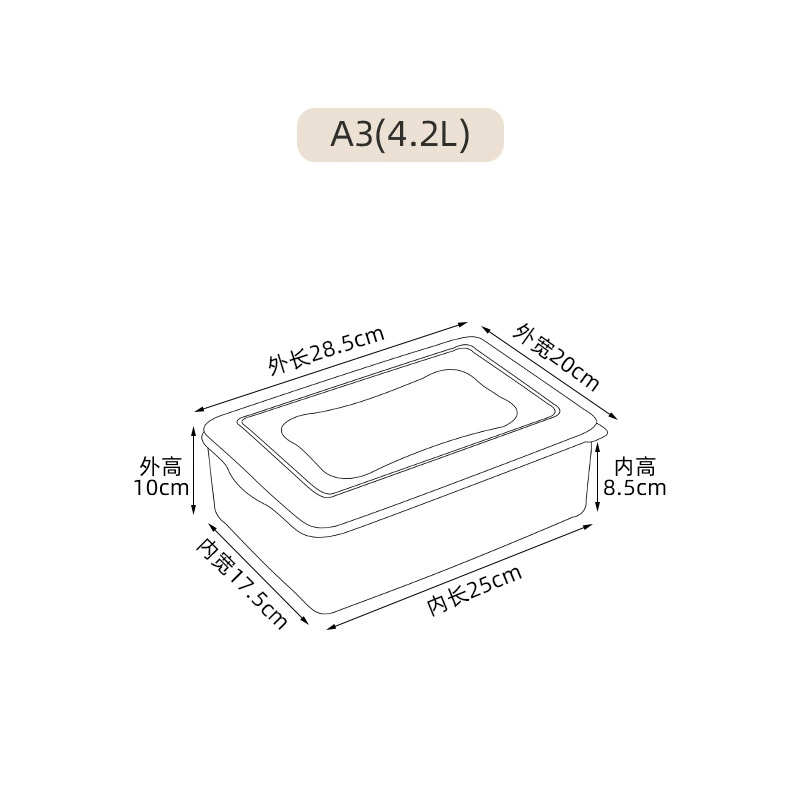 Rectangular big storage box, wholesale