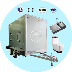Outdoor Restrooms Scenic Area Mobile Toilets Mobile Toilets Environmentally Friendly Public Toilets Camper Trailers