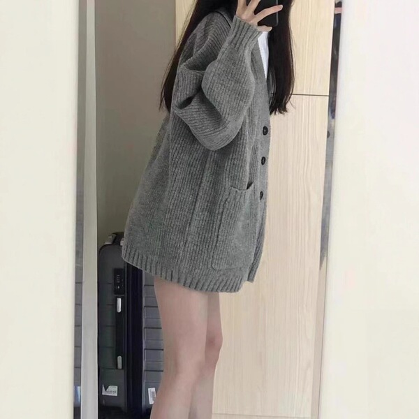 Colored autumn Japanese sweater