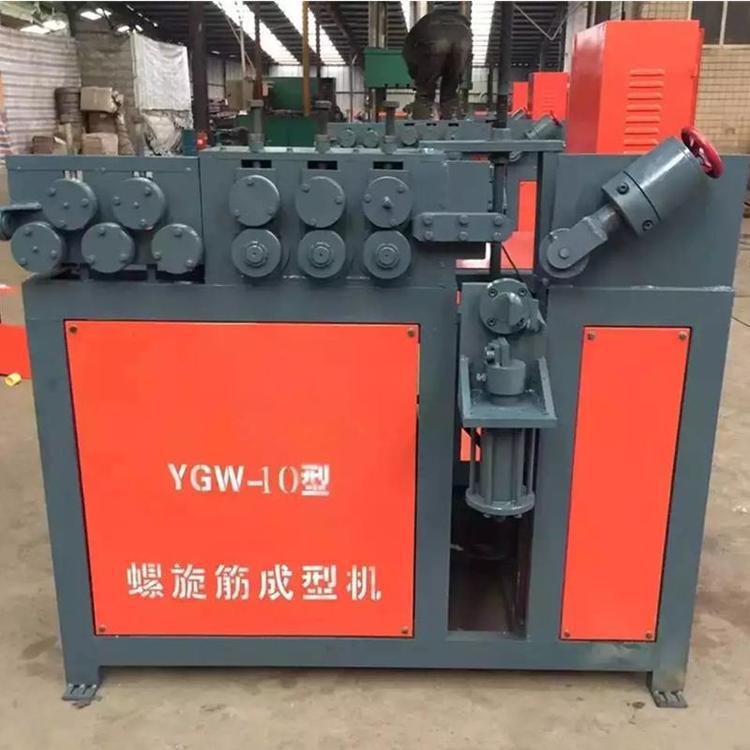 6 alambre de hierro y acero no estándar máquina de bobinado de acero espiral equipo de formación máquina de bobinado de acero espiral hidráulico automático