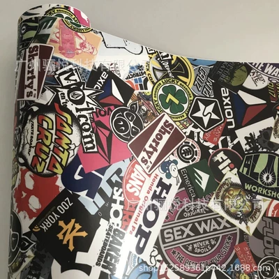 Film Computer Camouflage Sticker — Body sticker - f014-20cmx150cm