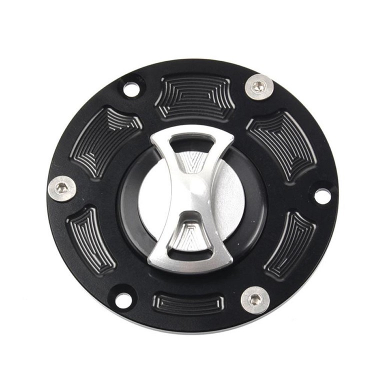 Suitable for Kawasaki Ninja250/300 Z250/300 Modified Keyless Quick-Release Fuel Tank Cap