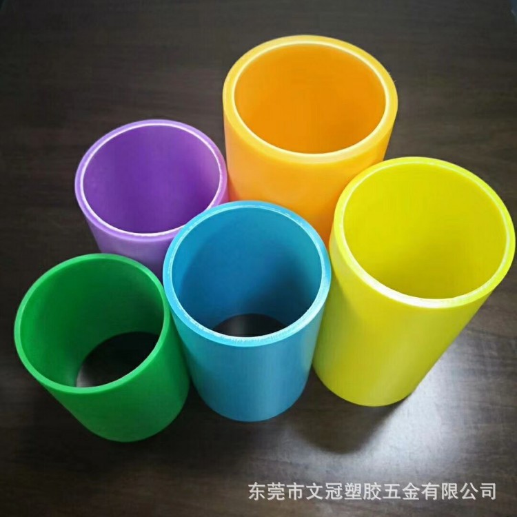 批发三寸六寸8英寸PP塑料卷芯管大口径加厚可切割PE卷芯管76mm
