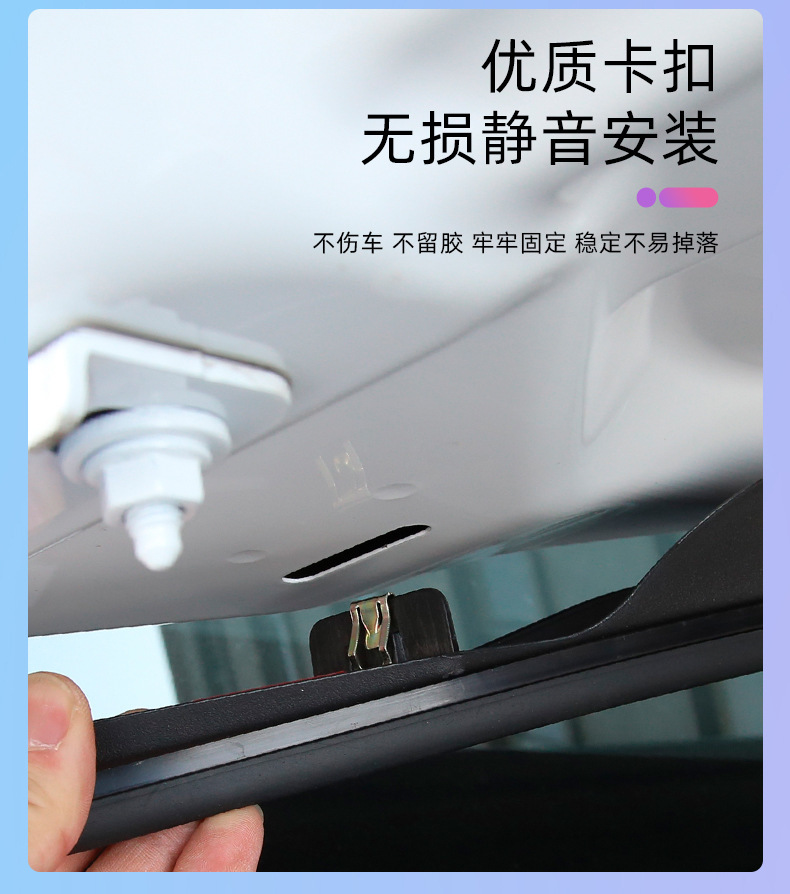 Suitable for Tesla Model 3/Y Front Hood Waterproof Strip, Tesla Front Hood Water-Blocking Strip, Car Modification Accessory