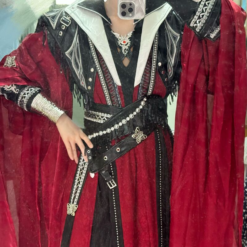 -千の顔を持つ血の雨-天官祝福派生衣装華城COSアニメ二次元コスプレスーツ男性と女性用|undefined
