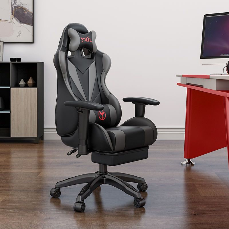 Silla de deportes electrónicos, silla de carreras, silla de computadora, silla sedentaria para el hogar, respaldo, silla de oficina, cibercafé, asiento de dormitorio, reclinable al por mayor