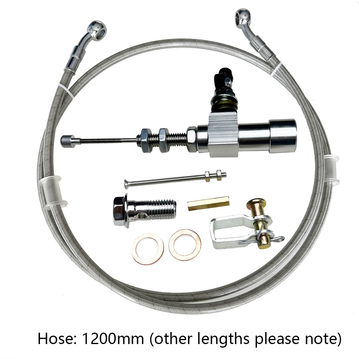Motorcycle parts factory direct supply hydraulic clutch pump street car cross-ride cable modified clutch locomotive kit