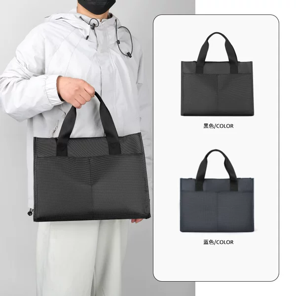 2025 New Business Men Commuter Briefcase Short-distance Business Travel Handbag Large Capacity Laptop Bag