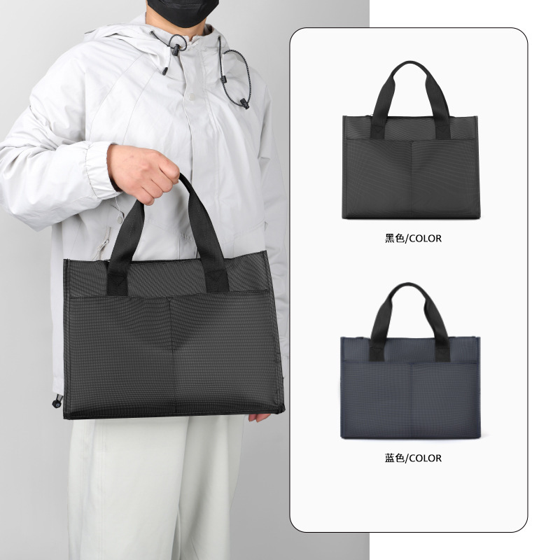 2025 New Business Men Commuter Briefcase Short-distance Business Travel Handbag Large Capacity Laptop Bag