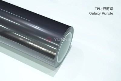 Auto Color Change Film — change film, original factory color car - tpu-galaxy-purple-15215m