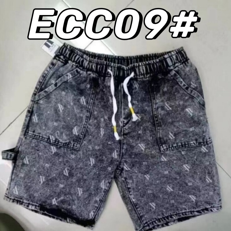 Rubber Trousers Summer Denim Shorts Printed Fashion Tether Cross Border African Denim in Stock AfricaJea